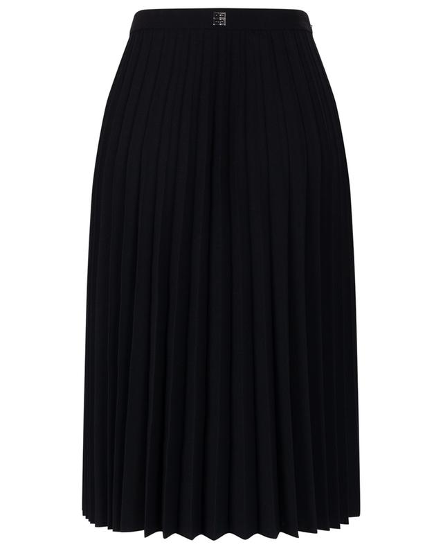 4G pleated midi wool blend skirt GIVENCHY