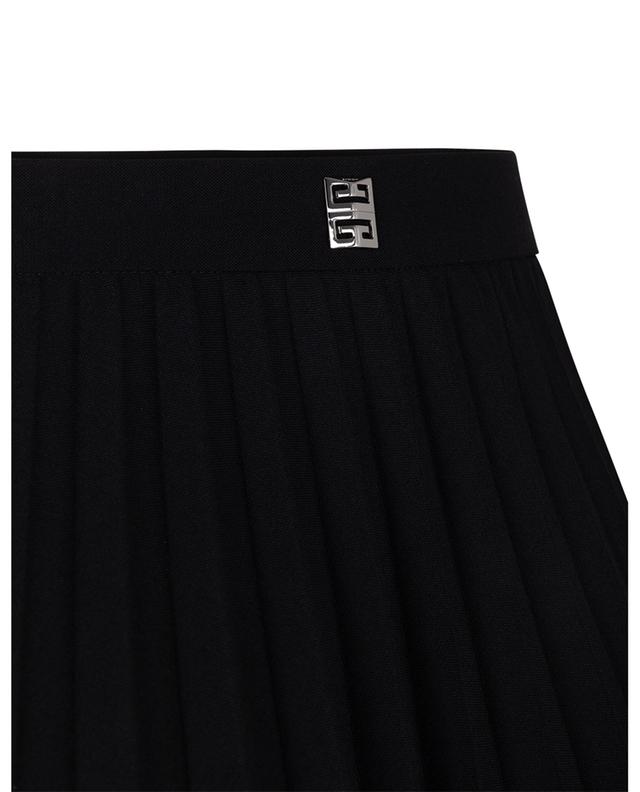 4G pleated midi wool blend skirt GIVENCHY