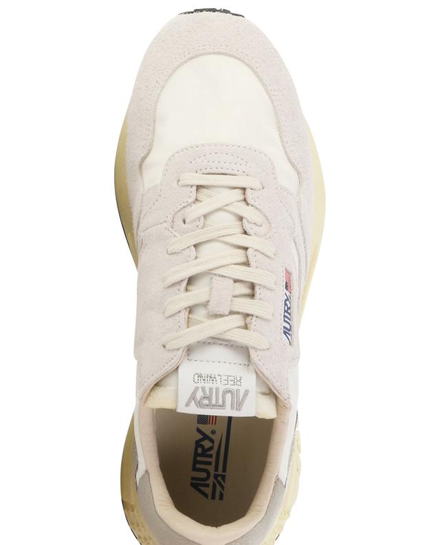 Reelwind low-top lace-up bi-material sneakers AUTRY