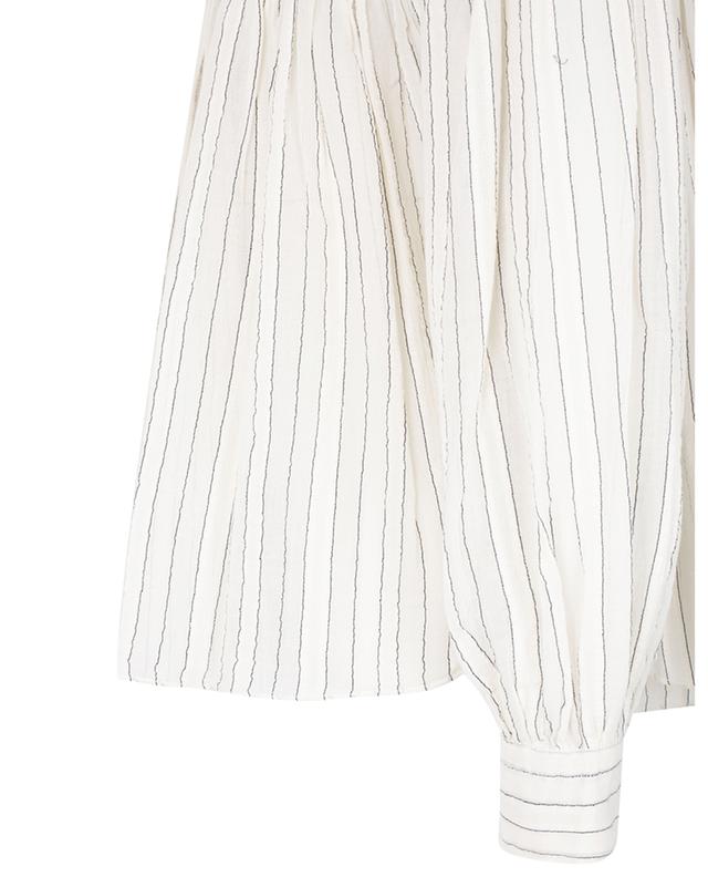 Plalila striped coton voile shirt with pintucks MARANT ETOILE