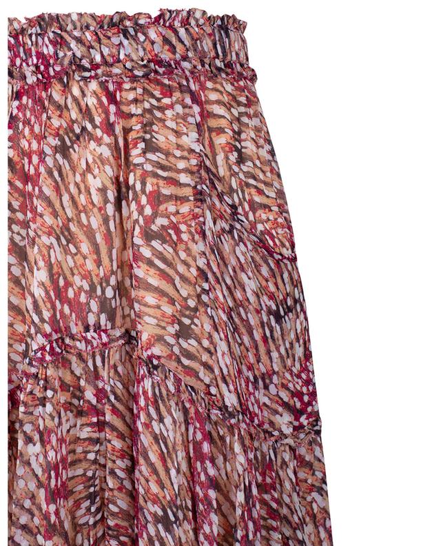 Veronique asymmetric printed flared skirt MARANT ETOILE