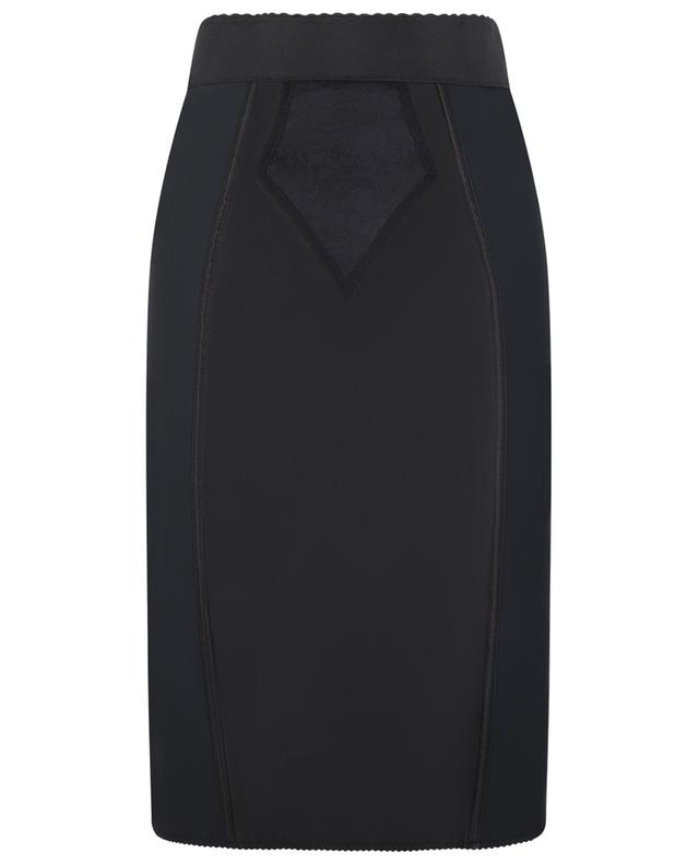 Satin and Powernet corset style skirt DOLCE &amp; GABBANA
