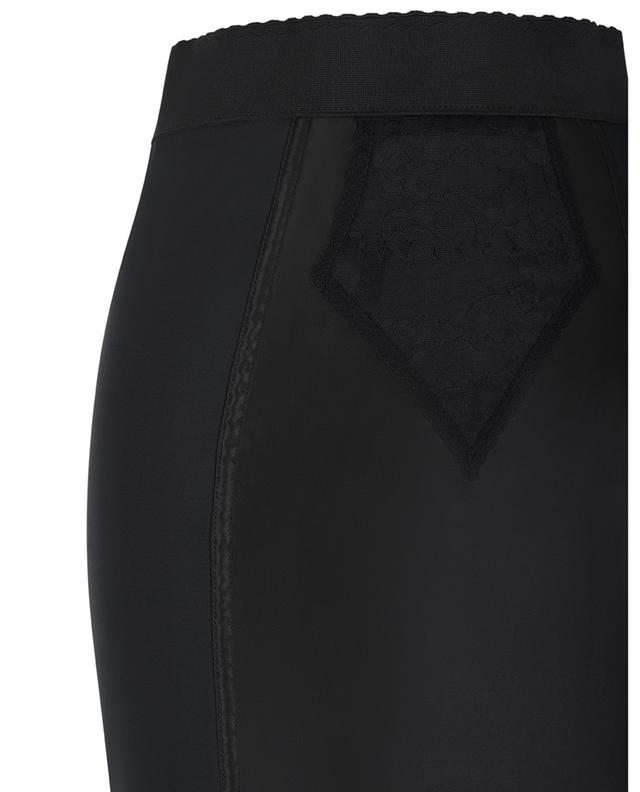 Satin and Powernet corset style skirt DOLCE &amp; GABBANA