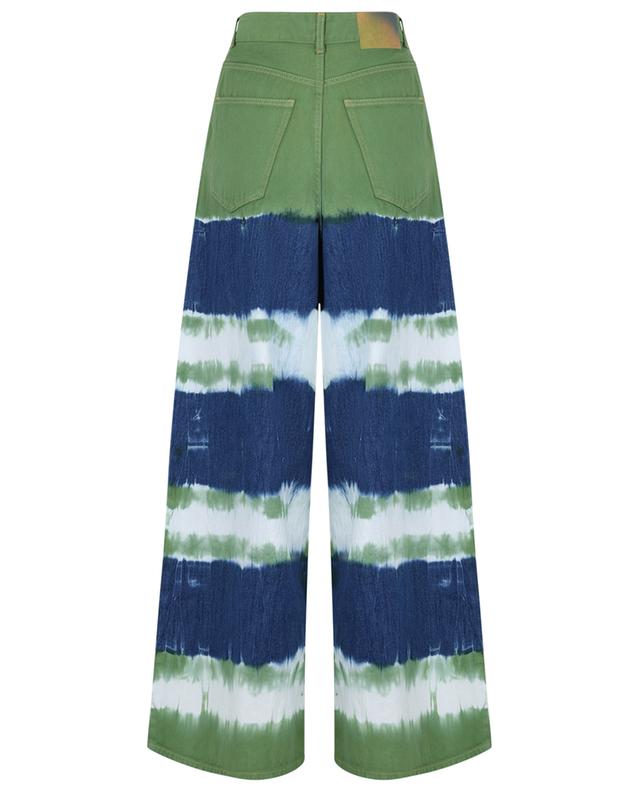Magic Journey wide-leg high-rise tie-and-dye jeans ALANUI