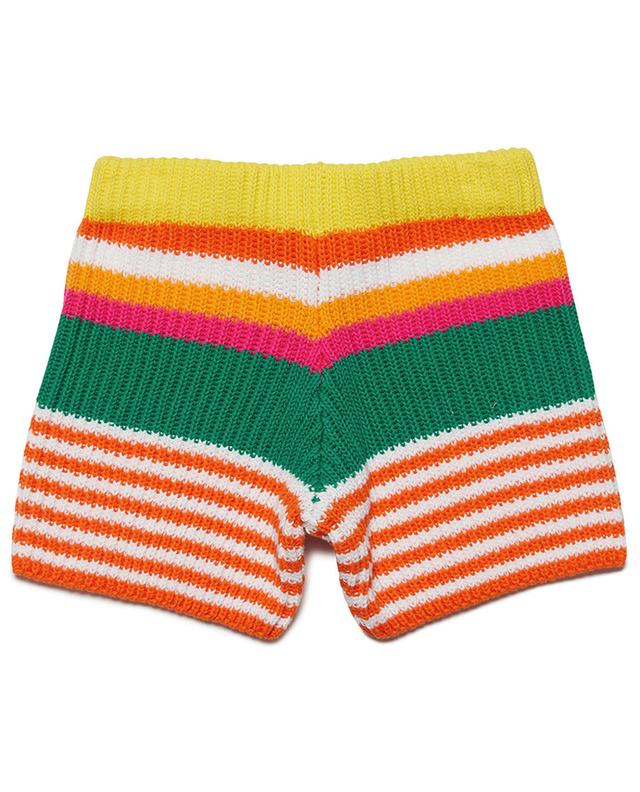Knit girl&#039;s striped shorts MARNI
