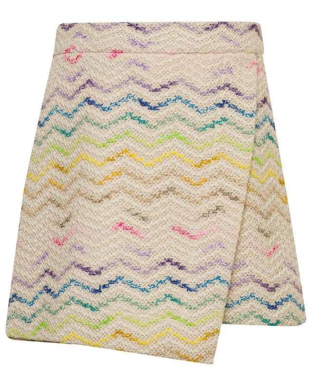 Girl&#039;s zig-zag knit skirt-shorts MISSONI