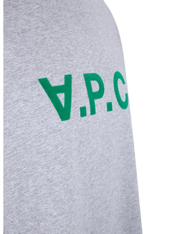 T-shirt chiné en coton bio River A.P.C.