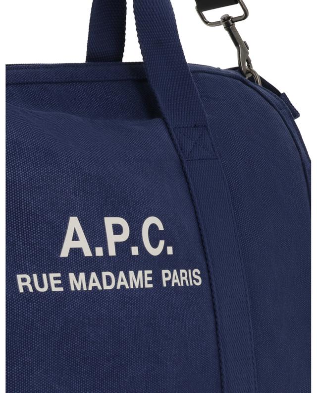 Gym Bag Recuperation faded cotton sports bag A.P.C.