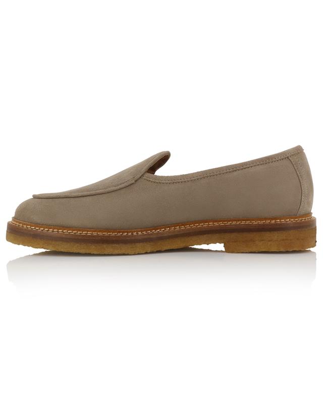 Alexis grained leather loafers JACQUES SOLOVIERE PARIS
