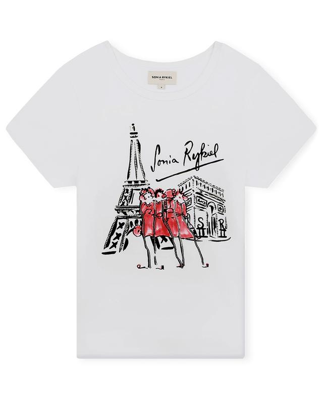 Printed girls&#039; short-sleeved T-shirt SONIA RYKIEL