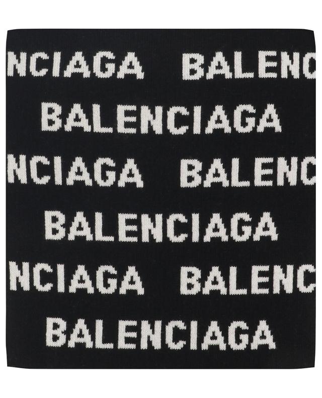 Écharpe en maille jacquard Balenciaga Horizontal Allover BALENCIAGA