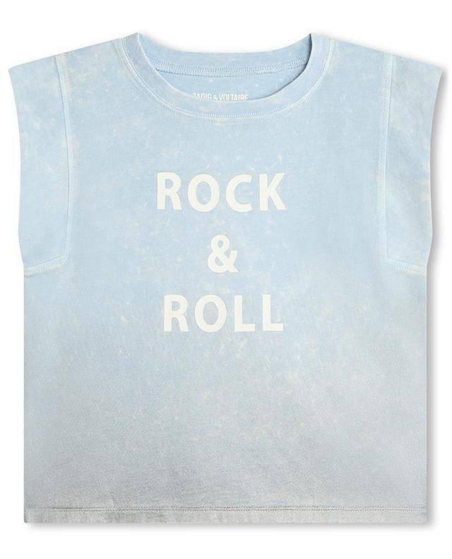 Rock &amp; Roll girls&#039; sleeveless T-shirt ZADIG &amp; VOLTAIRE