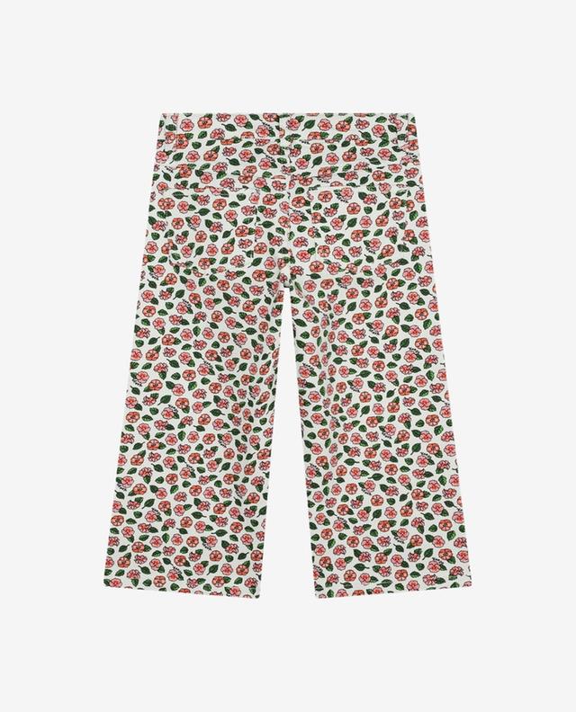 Hose für Mädchen aus bedruckter Baumwolle Flower KENZO