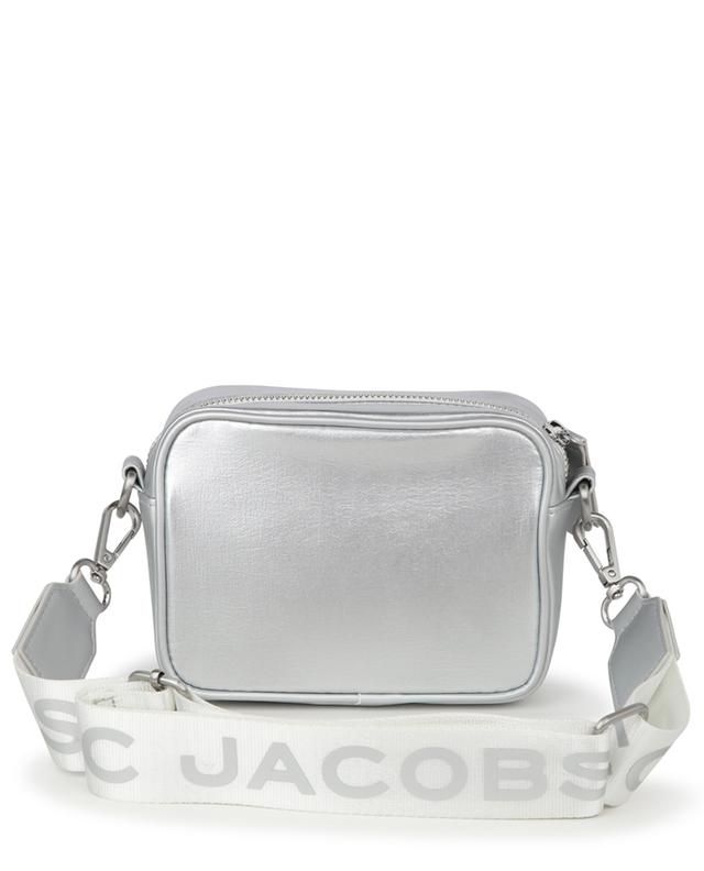 Girl&#039;s silver-tone camera bag MARC JACOBS