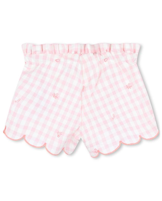 Squid checked shorts and T-shirt baby set KENZO