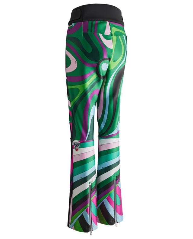 Pantalon de ski imprimé Elancia Pucci Marmo Iride FUSALP X PUCCI