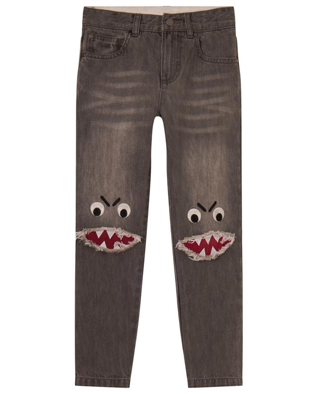 Shark Face boy&#039;s ripped faded skinny fit jeans STELLA MCCARTNEY KIDS