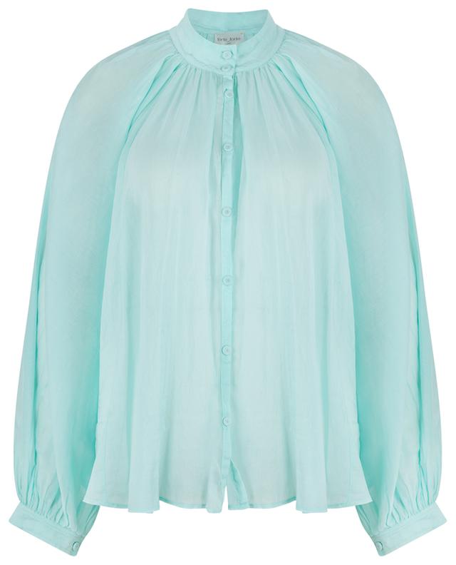 Bohémienne cotton and silk voile blouse FORTE FORTE