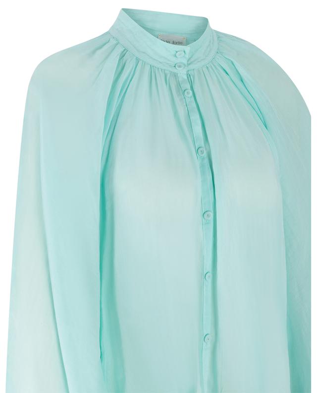 Bohémienne cotton and silk voile blouse FORTE FORTE