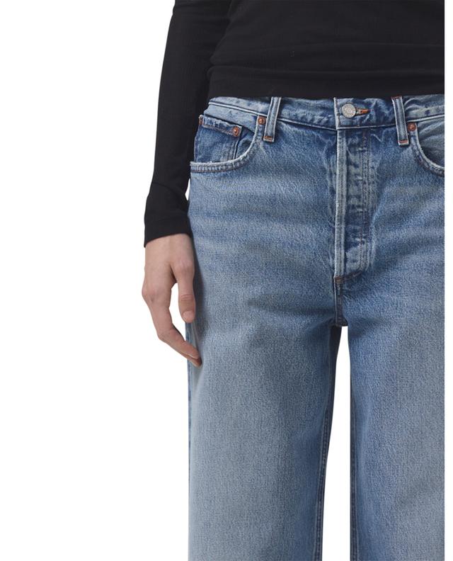 Jeans mit geradem Bein aus Biobaumwolle Low Slung AGOLDE