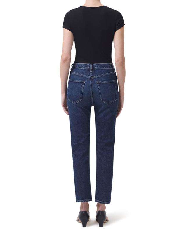 Riley organic cotton and viscose slim-fit jeans AGOLDE