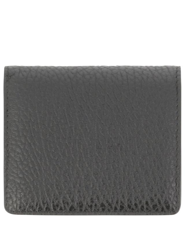 Kompakte Brieftasche aus genarbtem Leder Four Stitches MAISON MARGIELA