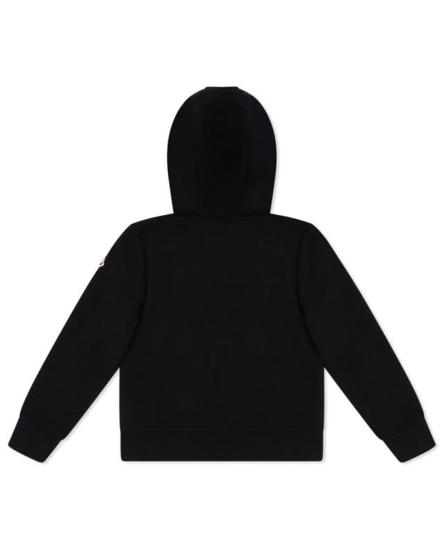Boy&#039;s hooded full-zip sweatshirt with down parts MONCLER