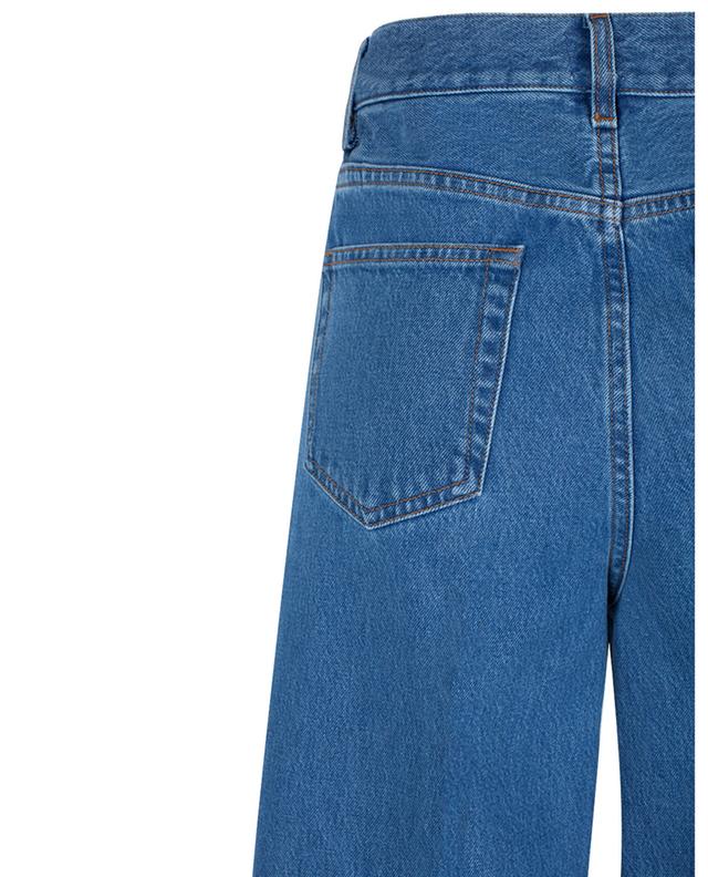 Weite Jeans mit hoher Taille aus Biobaumwolle Wide Leg Vibrant Blue TOTEME