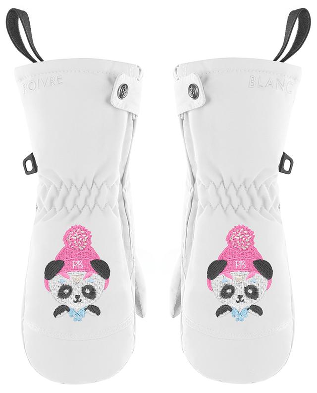 Panda children&#039;s ski mittens POIVRE BLANC