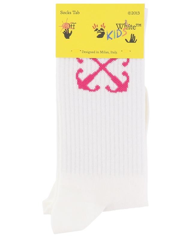 Arrow girl&#039;s cotton socks OFF WHITE