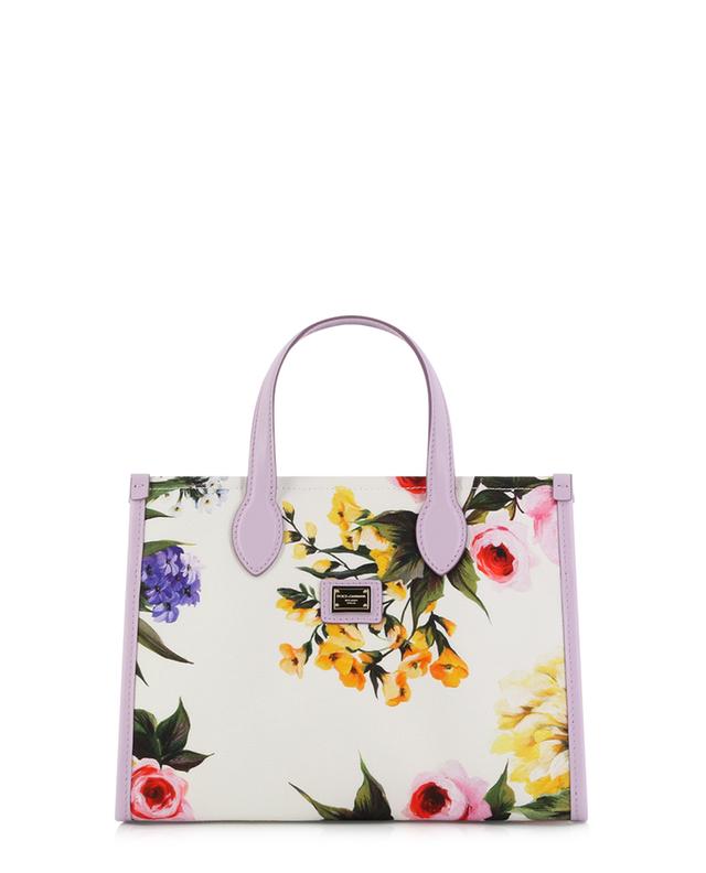 Garden girl&#039;s printed canvas tote bag DOLCE &amp; GABBANA