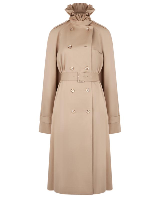 Canémone trench with ruffle collar MAISON PRUNE GOLDSCHMIDT