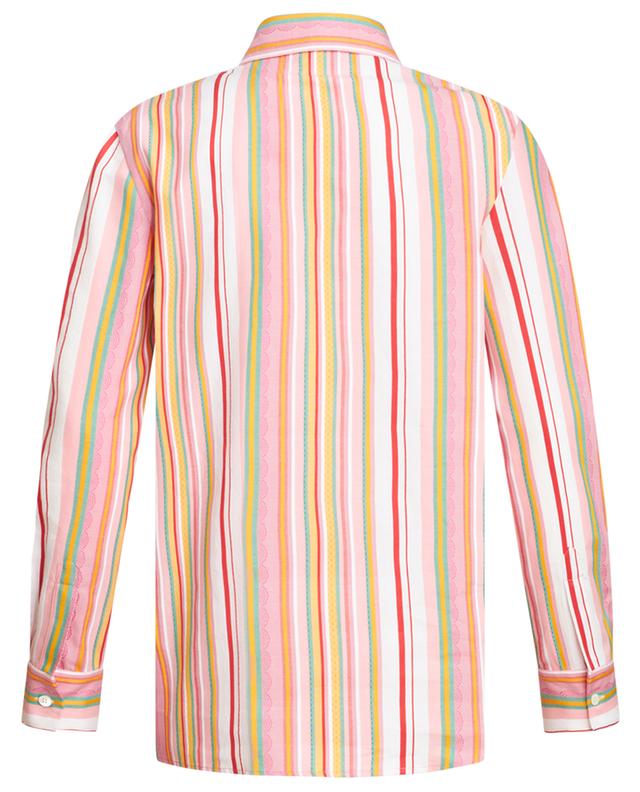 Striped shirt in heavy cotton jacquard ETRO
