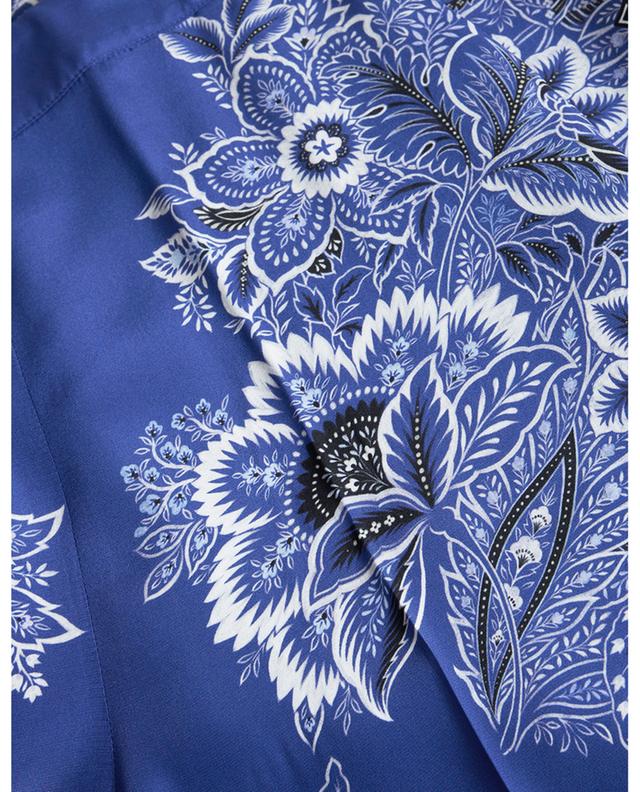 Bouquet Bandana printed silk palazzo trousers ETRO