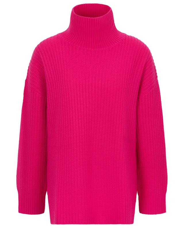 Therese ribbed cashmere funnel neck jumper LISA YANG