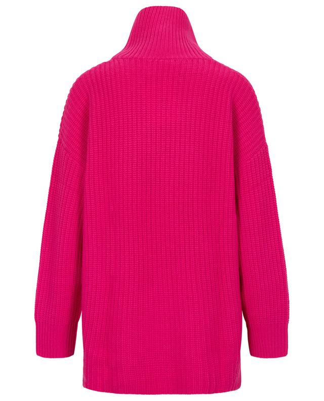 Therese ribbed cashmere funnel neck jumper LISA YANG