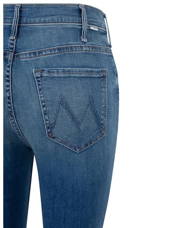 The Hustler Ankle Fray cotton flared jeans MOTHER