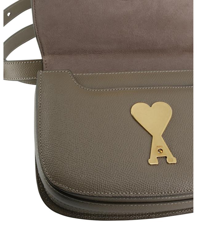 Mini Paris Paris grained leather handbag AMI