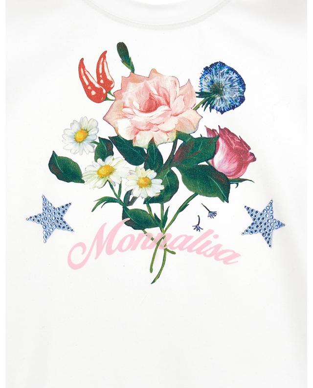 Bouquet girl&#039;s short-sleeved T-shirt MONNALISA