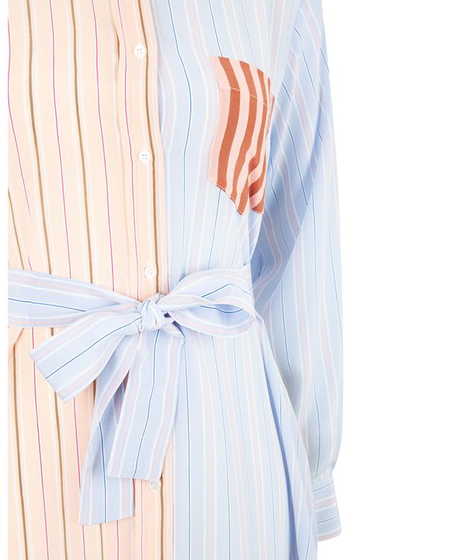 Ussuri striped midi silk dress WEEKEND MAX MARA