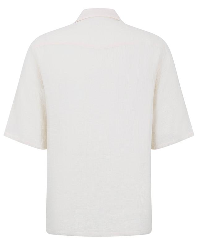 Kurzarm-Hemd aus texturierter Baumwolle Eren OFFICINE GENERALE