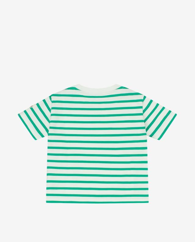 T-shirt en coton bébé à rayures MONCLER