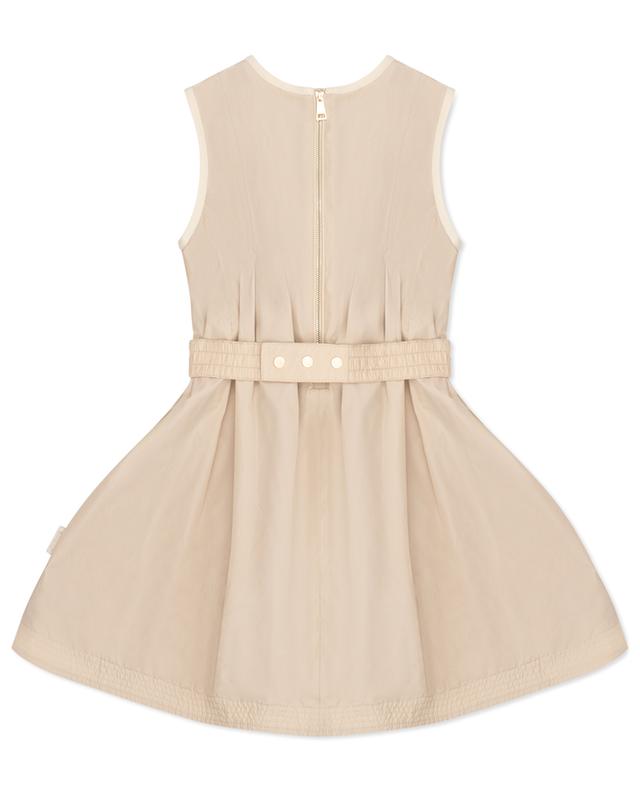 Utility sleeveless A-lined girl&#039;s dress MONCLER