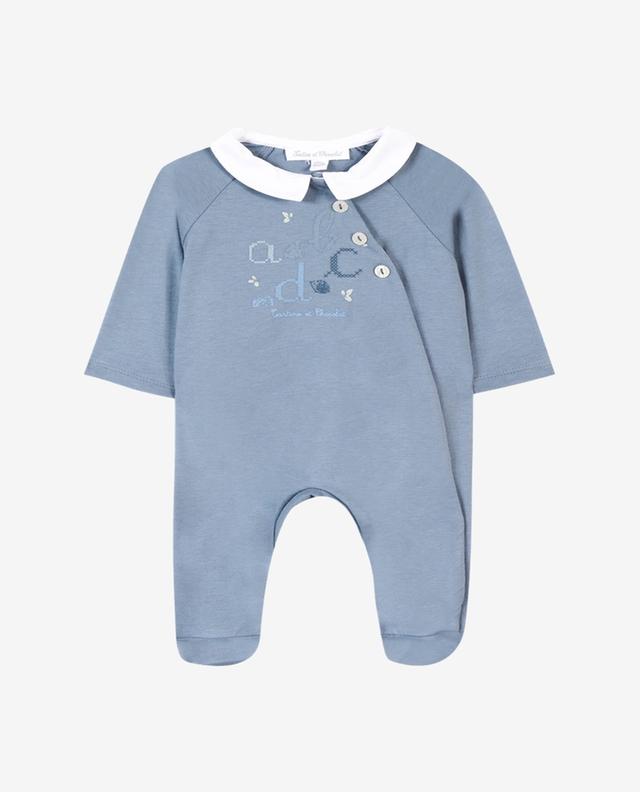 Pyjama für Babys aus Baumwolle mit ABC- und Igelmotiv TARTINE ET CHOCOLAT