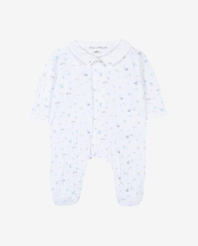 Pyjama en coton bébé imprimé hérissons TARTINE ET CHOCOLAT