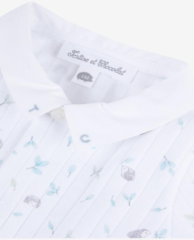 Pyjama en coton bébé imprimé hérissons TARTINE ET CHOCOLAT