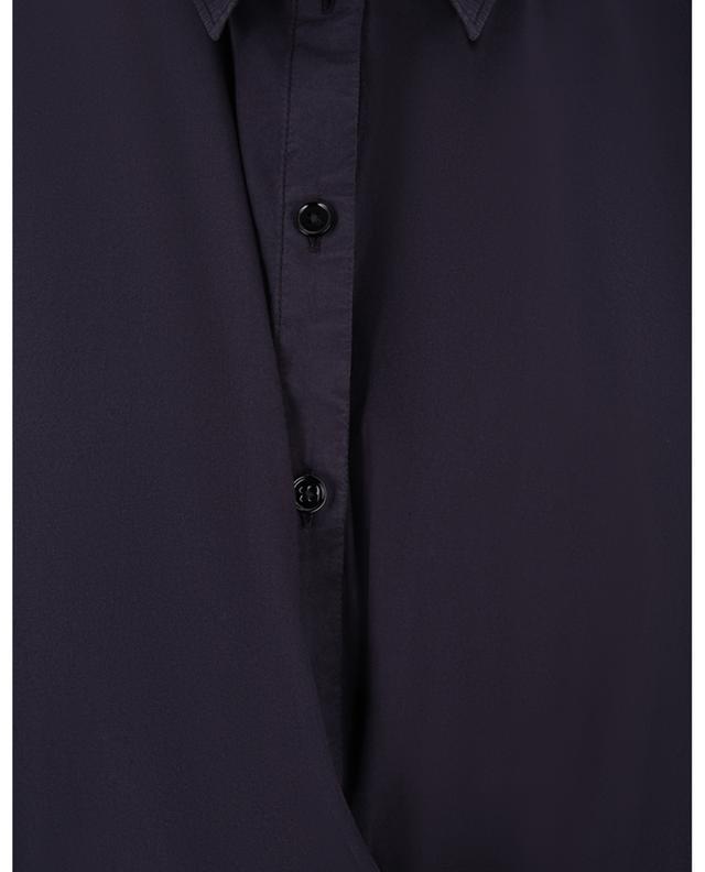 Midi-Hemdkleid aus Baumwolle Straight Collar Twisted LEMAIRE