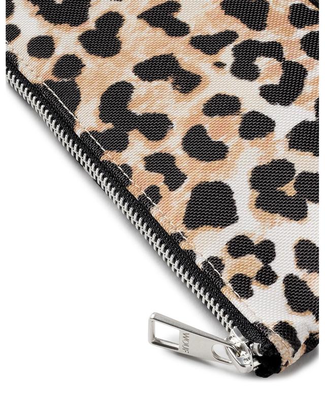 Cleo zipped pouch with print WOUF