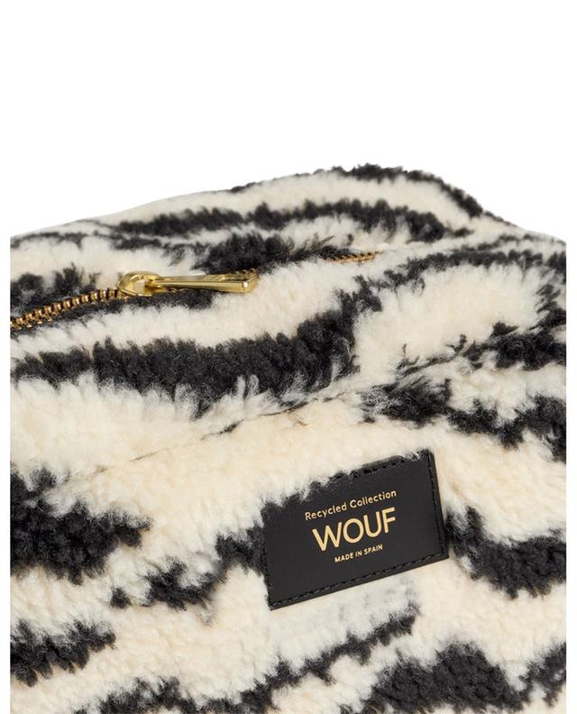 Arctic fluffy toiletry bag WOUF