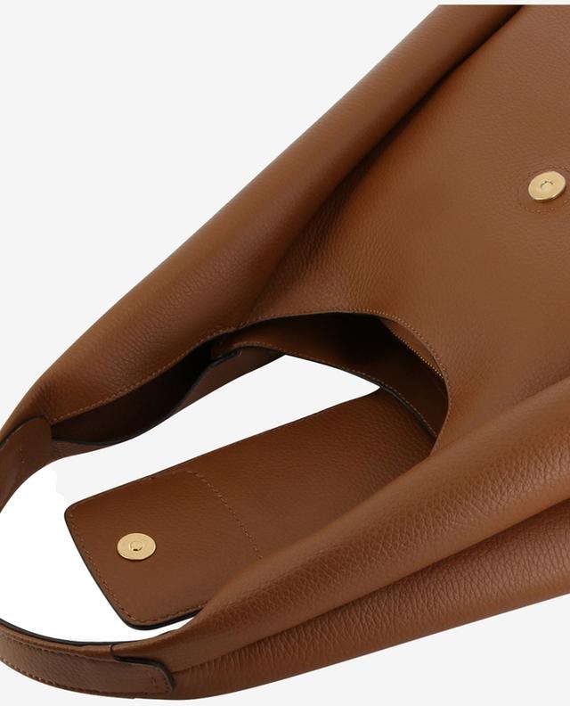 Hogan H Medium grained leather hobo bag HOGAN